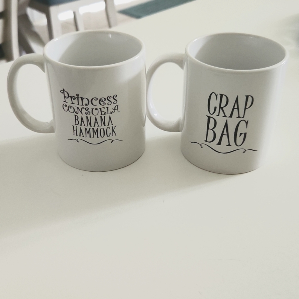 F•R•I•E•N•D•S• Coffee Mugs ~ Matching set of 2 from the TV show Brand New!